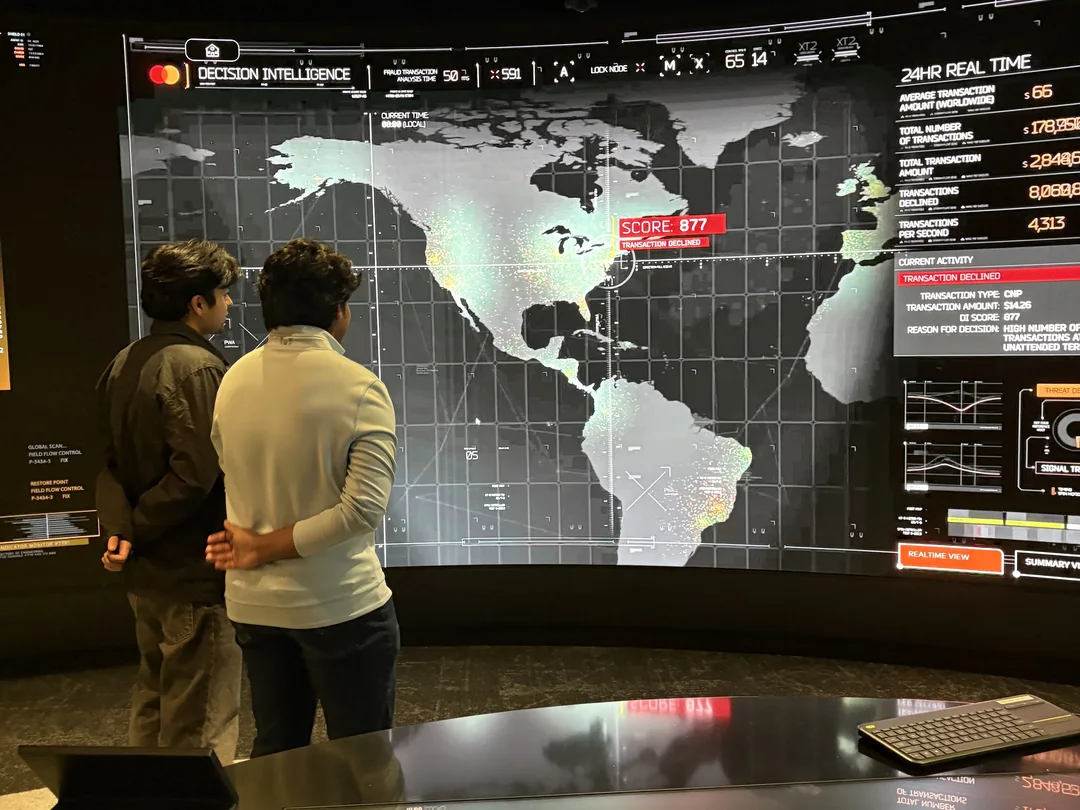 PMC students at a Flowcode office tour