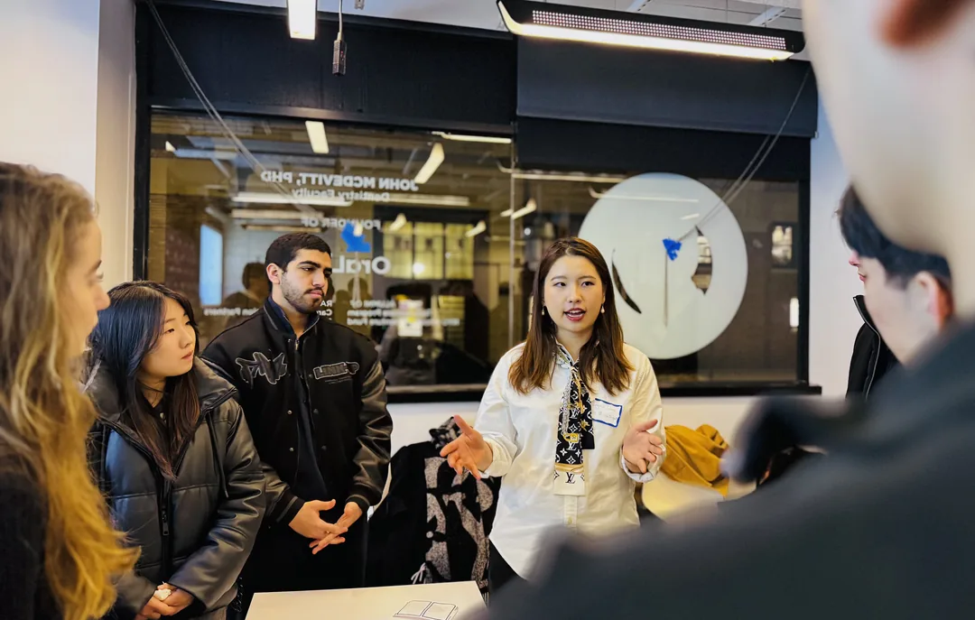 Students attending a PMC speaker event